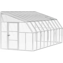 CANOPIA Sun Room Alu Weiß PVC 3 mm 14,66 m2