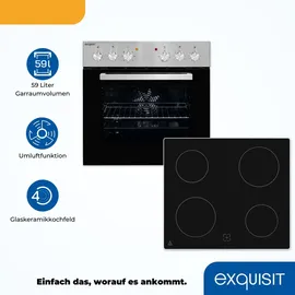 Exquisit EHE156-2.1U-Set