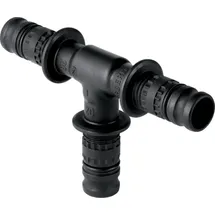 Geberit Mepla T-Stück Fitting Schwarz