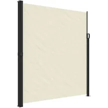 vidaXL Seitenmarkise 220 x 300 cm Creme Polyester