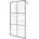 BAKI Walk-In-Dusche 120 x 200 10 mm ESG Klarglas schwarz