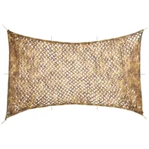 vidaXL Tarnnetz 600x414 cm Sandfarbe