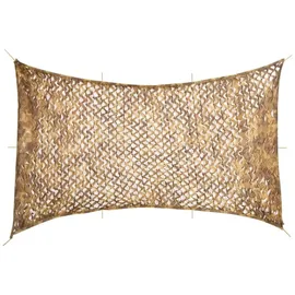 vidaXL Tarnnetz 600x414 cm Sandfarbe