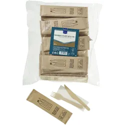 METRO PROFESSIONAL Einwegbesteck, Holz, bioabbaubar, 50 Stück