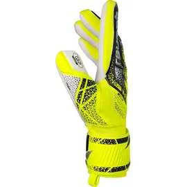 Reusch Attrakt Grip Junior, 5572815-2014, für Kinder, negativer Schnitt, gelb/weiß/schwarz, Größe 6