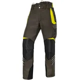 Kübler Schnittschutzhose Größe: 3XL, Farbe: oliv/warngelb