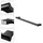 Keuco Plan Badetuchhalter Schwarz Matt 14901370600