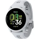 COROS PACE 4 GPS-Sportuhr - ultraleichte AMOLED-Laufuhr 43,4 mm mit Silicone-Armband - Weiß