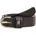 Damengürtel Leder 2 5 cm breit Braun 85