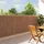 vidaXL Reisigzaun 600x100 cm - Braun