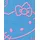 Karactermania Hello Kitty Strandtasche Denim Blue