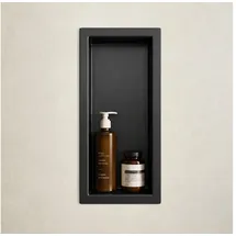 mai & mai Wandnische Dusche (MBK01) Schwarz