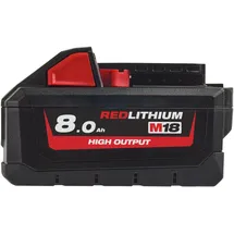 Milwaukee M18 HB8 High Output 8,0 Ah Akku