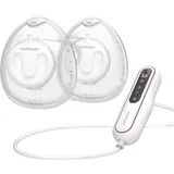 Momcozy Doppelmilchpumpe V2 tragbar weiß elektrische Milchpumpe - Neu