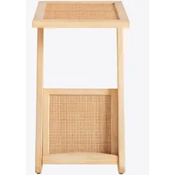 Beistelltisch HEINE HOME, beige (natur), B:36cm H:60cm T:48cm, Tische