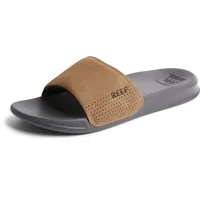 Reef One Slide Fashion casual Sandal, Grey/TAN, 7 UK