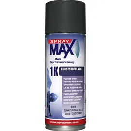 SprayMax Kunststofflackspray 1K dunkelgrau matt 400ml