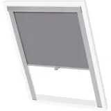 vidaXL Verdunkelungsrollo  M06 306 cm  Grau