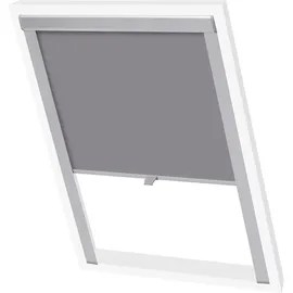 vidaXL Verdunkelungsrollo  M06 306 cm  Grau