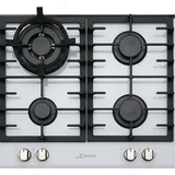 Kaiser Küchengeräte Gas-Kochfeld 60 cm 4 Brenner 3,8 KW WOK KCG 6380 W weiß