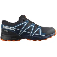 Salomon Speedcross WP Kinder Dark Navy / Dark Blue / Red Orange 32
