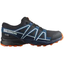 Salomon Speedcross WP Kinder Dark Navy / Dark Blue / Red Orange 32