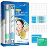 mysemgshuo Warzen Entfernungs-Set, Auto Tool Kit Skin Tag Remover, Schmerzfrei Automatisches Stiftset Hautmarken Entferner, 2-in-1 Hautmarken-Entferner, hautanhängsel entfernen (1–9 mm)