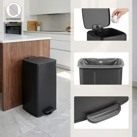 HJH Office Clean Step 4 60 l Schwarz