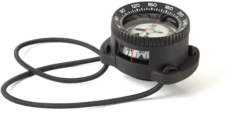 Divemarine Bungee Mount Tech Wrist Dive With Elastic Cord 60 Mm Kompass - Black - One Size
