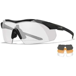 Wiley X Vapor Comm 2.5 Polarisierte Sonnenbrille - Grey / Clear / Light Rust / Matte Black - One Size