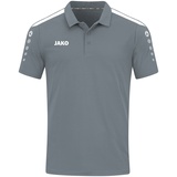 Jako Power Poloshirt Damen Grau Weiss F840