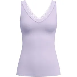 CALIDA Tanktop Natural Comfort Lace Lila XS