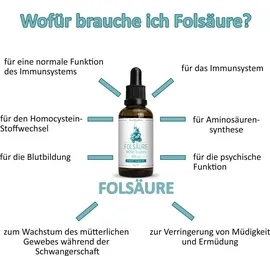 sinoplasan gmbh Folsäure MONO 400 ug 5-MTHF Tropfen zum Einnehmen