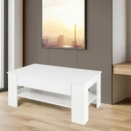 ML-Design Couchtisch Weiß