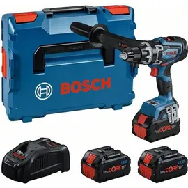 Bosch GSB 18V-150 C Professional 3 x 8,0 Ah + L-Boxx