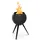 höfats MOON 45 Feuerschale mit hohem Fuß All Black