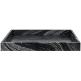 Mette Ditmer Marble Tablett, 30 x 40 cm, schwarz / grau