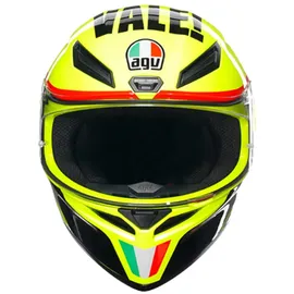 AGV K1 S Grazie Vale Integralhelm - Yellow / Black - M