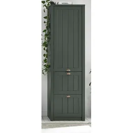 furn.design Forres Garderobenschrank 60x204x42 cm grün