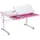 [en.casa] Kinderschreibtisch Sauda 120x60 cm Pink