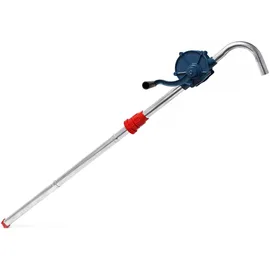 Wiltec Aluminium Heizöl Diesel Fasspumpe 22 l/min Kurbelfasspumpe Handpumpe G2 Fassverschraubung