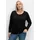 Sieh an! Langarm-Shirt in schwarz | Gr.: 44