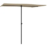 vidaXL Sonnenschirm 200 x 150 cm Taupe