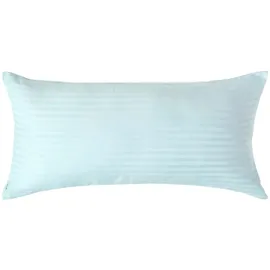 Homescapes Kissenbezug Gestreift 40 x 80 cm Blau