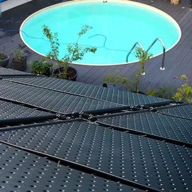 POOL Total Solarheizung schwarz 1,20 m2