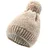 Sterntaler Strickmütze Multicolor in beige, – Gr.: 55 cm