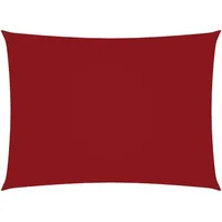 VidaXL Sonnensegel Oxford-Gewebe Rechteckig 3x5 m Rot