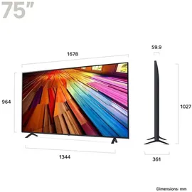 LG 75UT80006LA 75" 4K LED Smart TV UT80