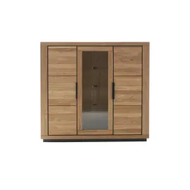 U N O Sports Highboard Grinda ¦ holzfarben ¦ Maße (cm): B: 153 H: 142 T: 40.0