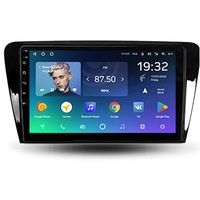 Autoradio Bluetooth Autoradio mit DAB Navi Android für Skoda Octavia 3 2013-2018 Plug-and-Play Auto-Multimedia-Player mit 1080P HD-Touchscreen DAB/GPS/FM/Bluetooth/USB/WiFi (Color : T300 1+16G)